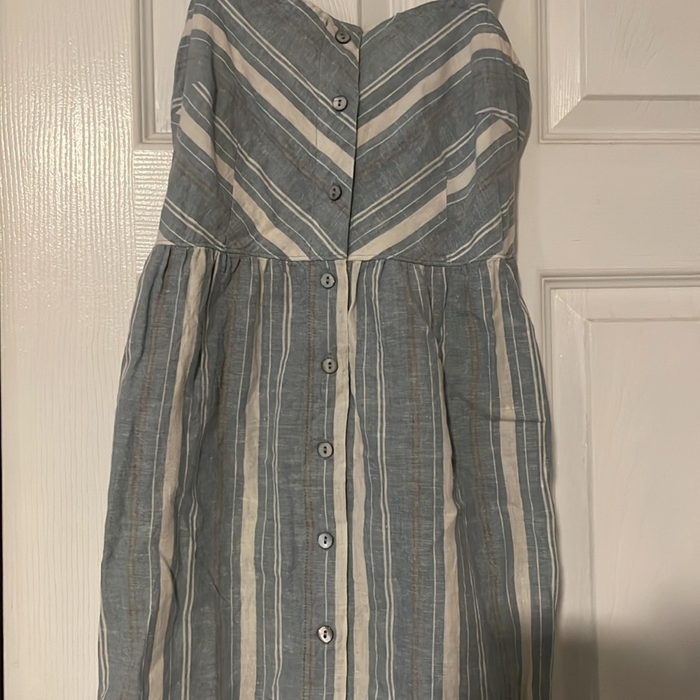 Universal Thread Size Small Sundress, Button Up - image 3